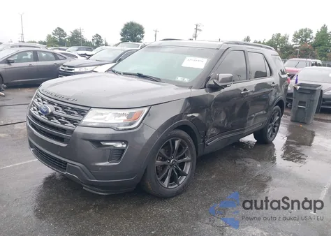 2019 Ford Explorer Xlt z USA, uszkodzony, nr VIN 1FM5K8D88KGB00934